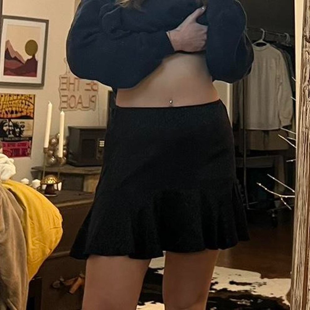 silk leopard print skirt